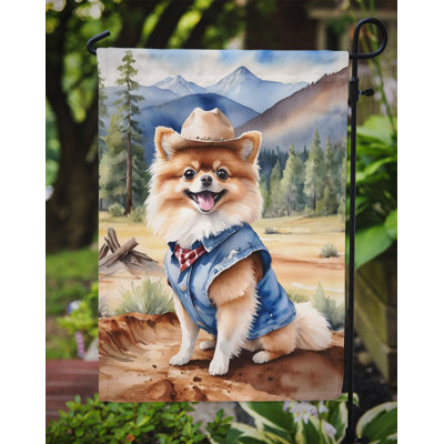 Drapeau Cowboy Welcome Garden