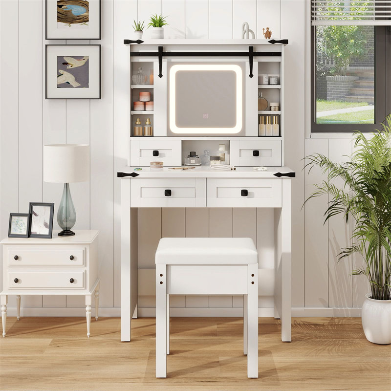 Dressing Table with Mirror