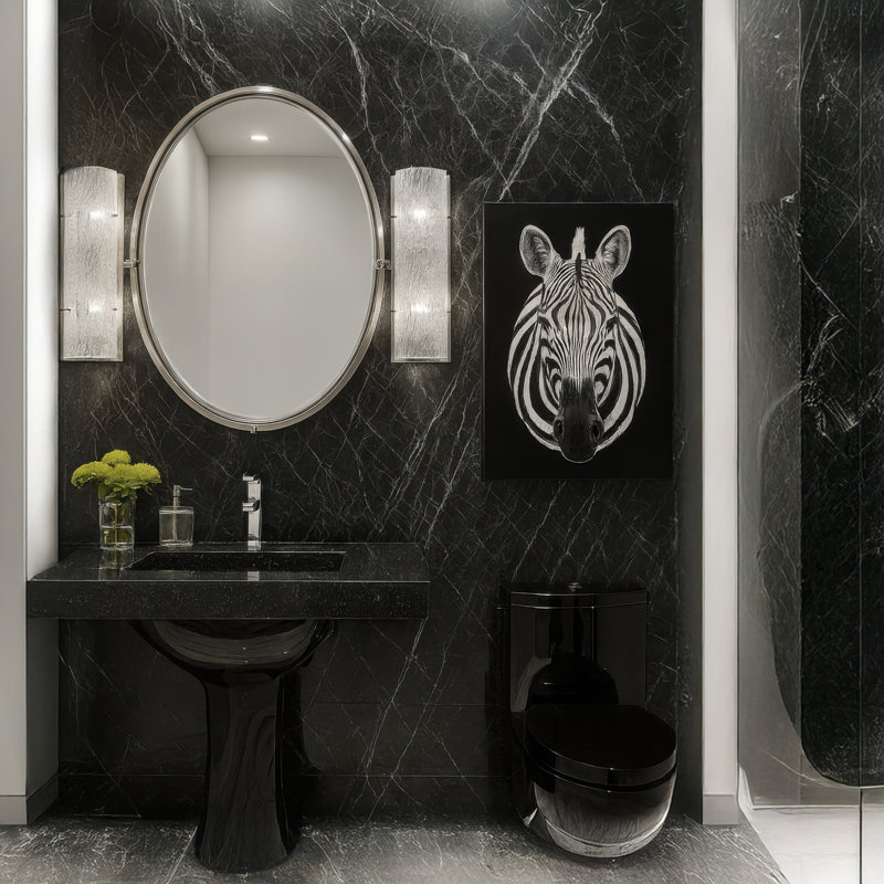 Morgan 2-Lt Sconce - Black, Black