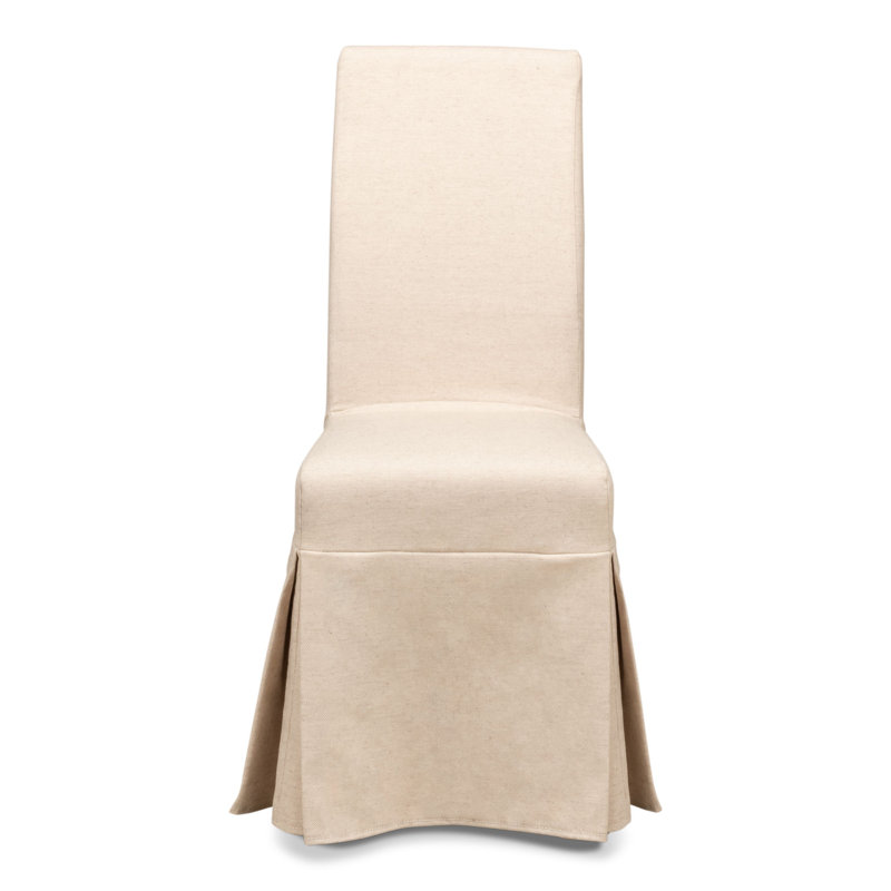 Draped 19'' H Upholstered Side Chair