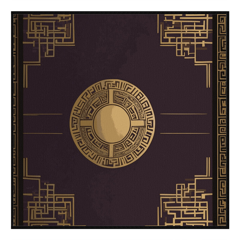 Luxe Flourish Rug, Square 6'