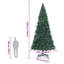 500cm H Lighted Artificial Christmas Tree