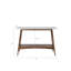 Console de style Mid-Century, table de couloir, table de vestibule avec tablette inférieure-689153040