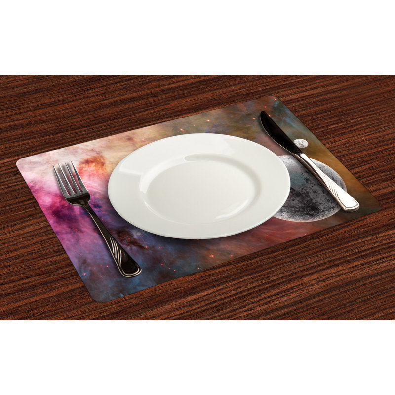 Polyester Abstract Rectangle Placemat