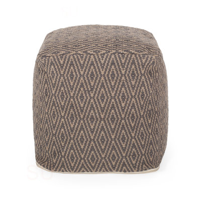 Amuleto Hand - Loomed Cotton Pouf