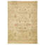 Hand Knotted Wool Area Rug in Gold