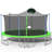Ceballos 16' Foldable Oval Toddler Trampoline with Handlebar