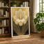 Lotus Deco Art Deco - Wrapped Canvas-84240512-84240514