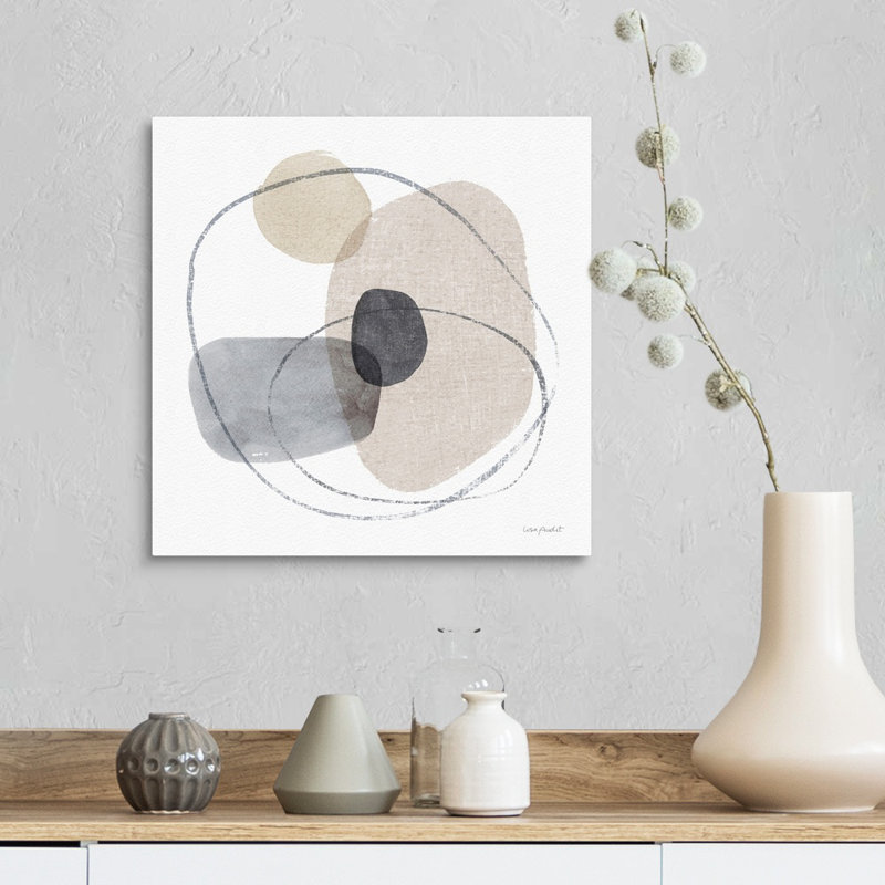 "Think Neutral 11", reproduction d'art par Lisa Audit, Toile tendue, H 16 po x l 16 po, Sans cadre