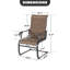 Fauteuil de jardin Atrayu avec structure en fer et PVC respirante, en tissu et en tissu, idéal pour la terrasse ou le patio.-1846567795