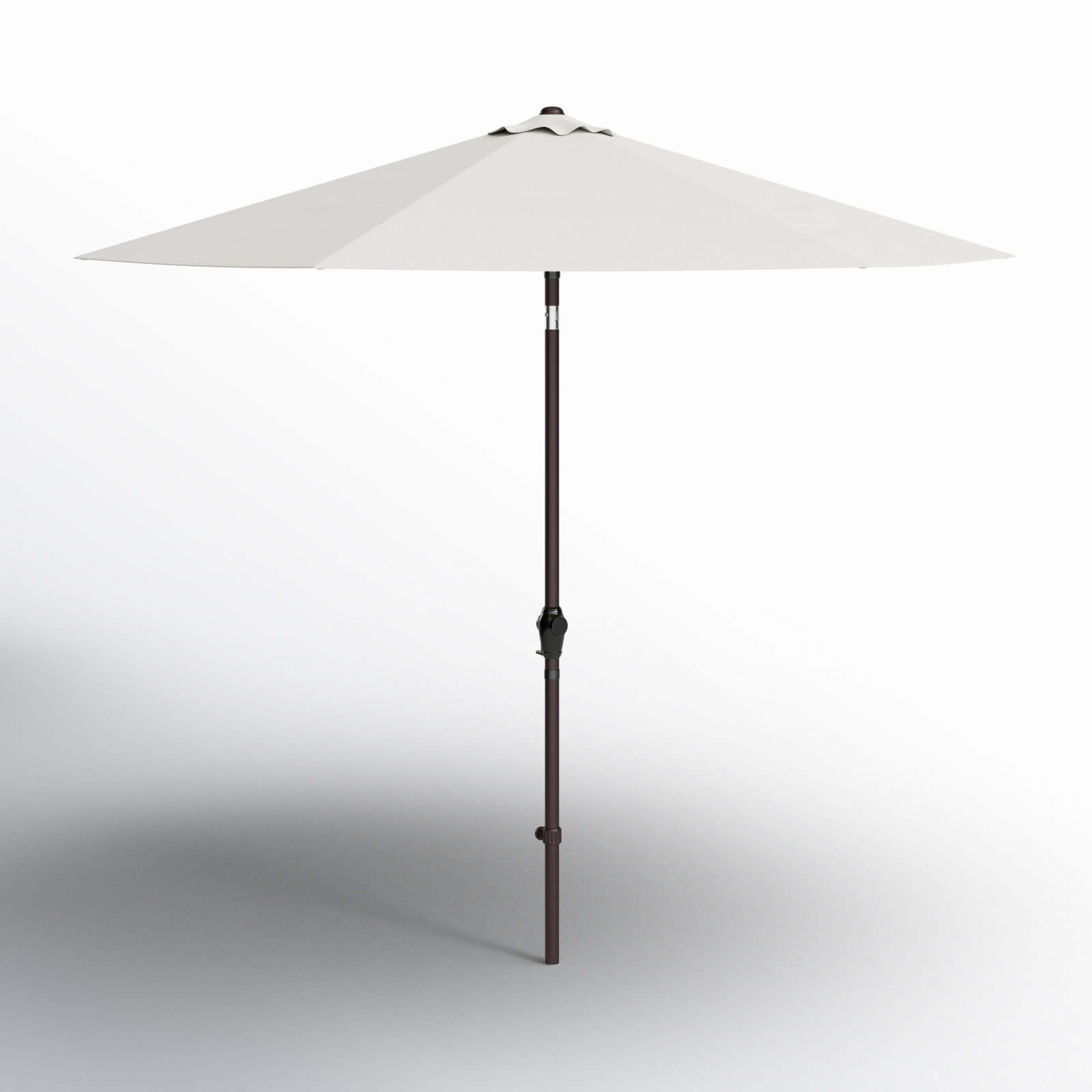 Astraea 108'' Outdoor Umbrella, Natural - Polyester
