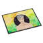 Enseigne 36 po x 24 po libra zodiac tapis de porte extérieur antidérapant