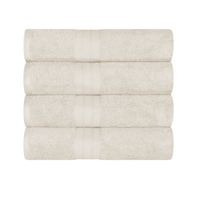 Glenlee Ultra Plush 4 Piece Cotton Bath Towel Set