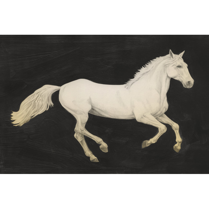 Tanvi Sunset Mustang I by Grace Popp - Wrapped Canvas Print, 61 cm H x 91 cm W