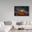 « wall of fire », reproduction de photo sur toile tendue-29764508