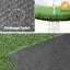 Tapis de gazon artificiel et dimensions personnalisées pour l'intérieur et l'extérieur-129937781