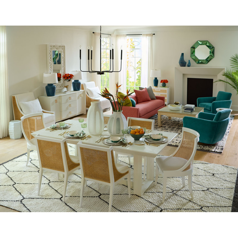 Monaco Upholstered Dining Chair, Gray