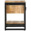 Ameeliah 35cm W Iron Bedside Table