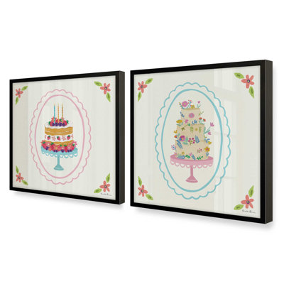 Ensemble de 2 impressions Sweet Slice Party