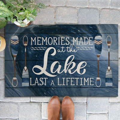 Tapis d'extérieur Memories At The Lake