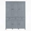 Garde-manger grande capacité de 74,8 po avec 6 portes et tablettes réglables-802571832