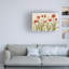 Art sur toile Cheri Blum «Row of Red Amaryllis Light»-873013502