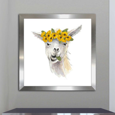 " Floral Llama I "