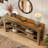 63'' Console Table with 3-Tier Storage Shelves, TV Stand for Living Room