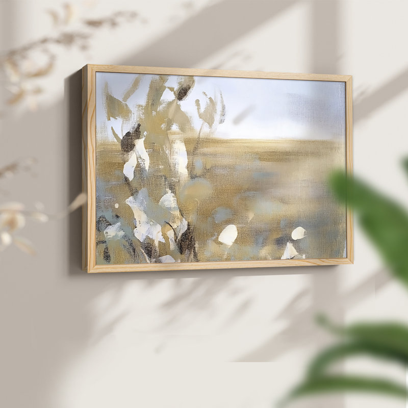 Paysage, série IX, reproduction encadrée, Naturel, H 11 po x l 14 po
