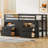 Ilsefriede Kids Twin Loft Bed with Drawers-2031581215