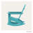 POLYWOOD Nautical Adirondack Rocking Chair-50289042