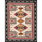 Tuscany Ivory/Multi Wool Reversible Area Rug