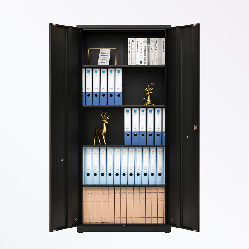 Mauzon 31.55'' Wide Accent Cabinet, Black