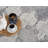 2’ X 3’ Gray Distressed Trellis Pattern Scatter Rug