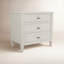 Table de chevet 3 tiroirs Keaton