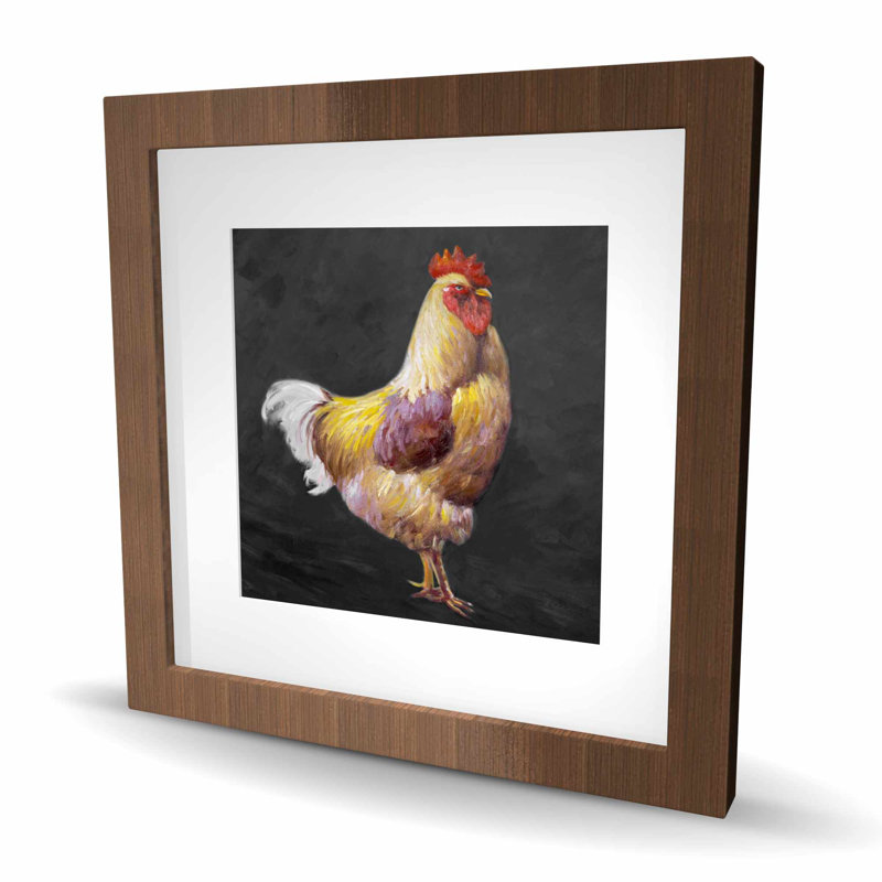 Beautiful rooster 2 - Kitchen Kitchen, reproduction encadrée