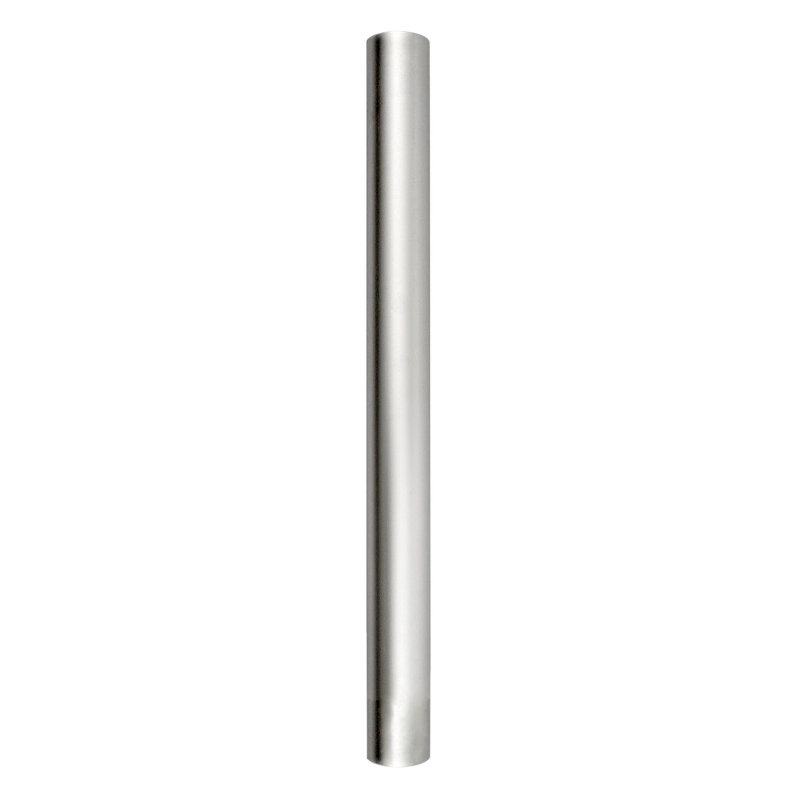 Tige d'accessoire en acier 12 po, Nickel poli