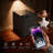 Luxury Leather Chest with Fingerprint & App Control, WiFi/Bluetooth Smart Biometric Security Box with LED, Temperature/Humidity Display for Bedroom, Closet & Office-1604783690