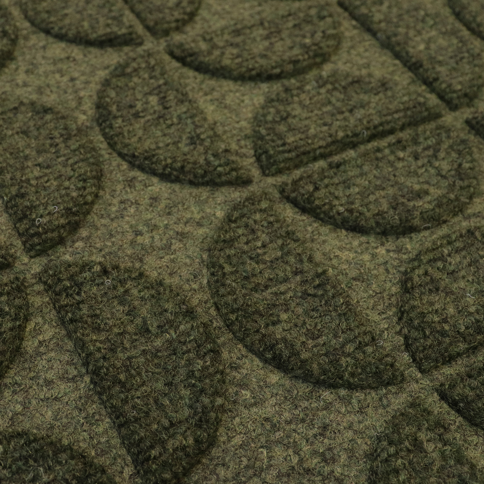 WaterHog Luxe Hourglass Non-Slip Doormat, Olive