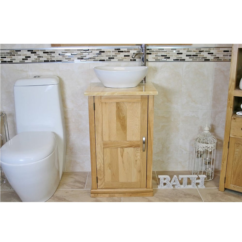 Cozart 500mm Single Bathroom Vanity with Basin, Golden Onyx