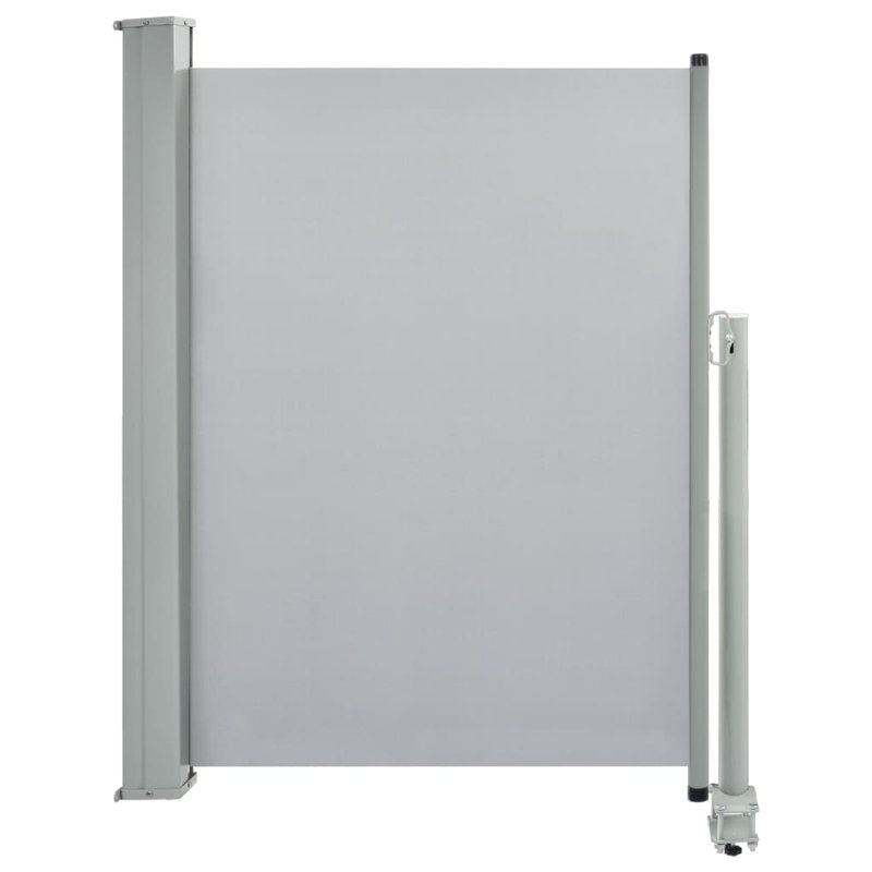 Keneisha Patio Retractable Side Awning 100 x 300 cm, Grey