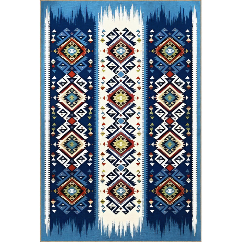 Tapis intérieur / extérieur Roshea, Rectangle 5 pi x 6 pi 6 po