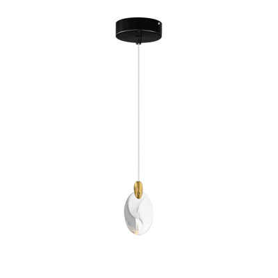 Suspension simple galet