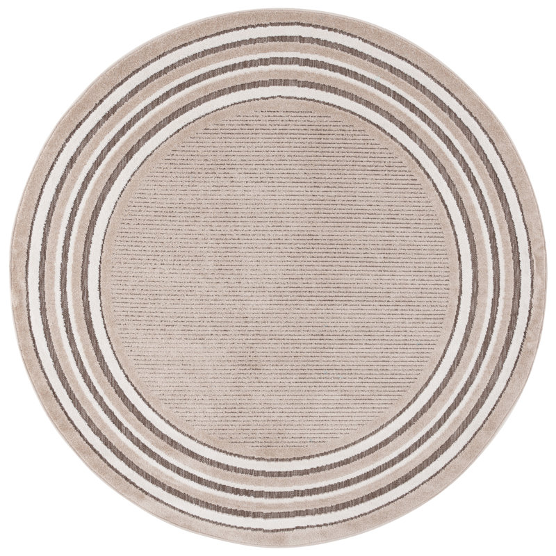 Brysin Area Rug, Round 6'7"