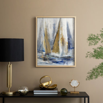 CRUISING Framed Print - Solid Wood