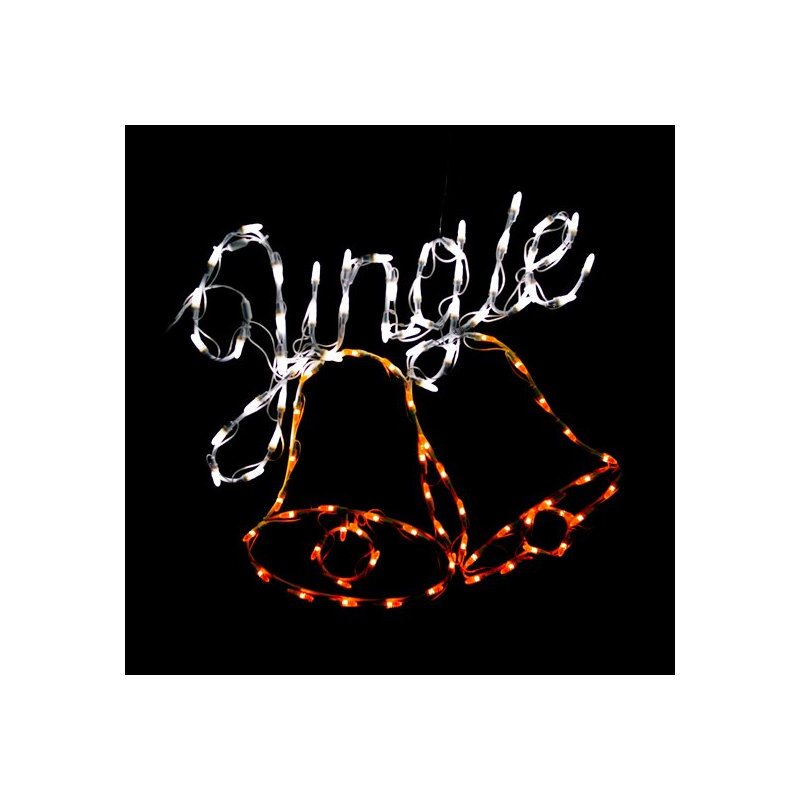Jingle Bells avec option d'éclairage (mouvement)