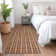 Premium Machine Washable Prisco Terracotta Rug