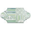 Carreau de porcelaine à motif de murs et de planchers 6 "x 13" Royal Garden Provenzal