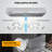 Ultra Slim 30 In. Ductless Under Cabinet Range Hood In Stainless Steel With Carbon Filter, 3-speed, Led Lights, Etl Certified 