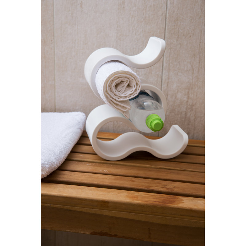 Boa Tabletop Wine Bottle Rack, White